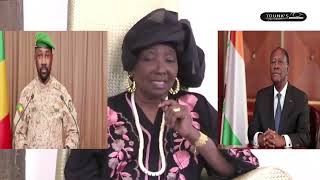 AICHA KONE A 🇲🇱Alassane est mon président mais chacun de nous est libre de pense [upl. by Palmira]