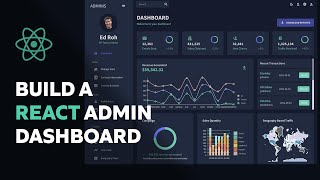 Build a COMPLETE React Admin Dashboard App  React Material UI Data Grid Light amp Dark Mode [upl. by Bouzoun]