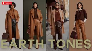 Mastering Earth Tones How to Wear Them Stylishly Fall 2024 [upl. by Anika]