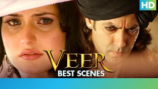 Veer Movie  Back To Back Scenes  Salman Khan Zarine Khan amp Mithun Chakraborty  Hindi Movie [upl. by Aicenav]