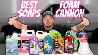 Best SOAP for your FOAM CANNON  Best Foaming Car Wash Soaps  Car Detailing and Car Wash Tips [upl. by Gwenneth]