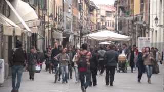 Pisa walk to the Leaning Tower part 1 mov [upl. by Dusa]