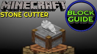 How To Craft And Use Stonecutter Minecraft [upl. by Eiggam853]