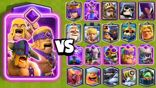 NUEVO TRIO de BARBAROS vs TODAS LAS CARTAS  Clash Royale [upl. by Yesiad768]