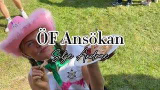 ÖF Ansökan 2024  Silje Andræ [upl. by Rhianon]