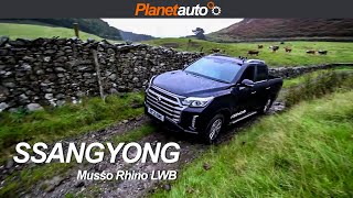 New SsangYong Musso Rhino LWB Green Laning [upl. by Neved]