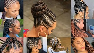 COIFFURE AFRICAINE  modèle de tresse africaine [upl. by Healion241]