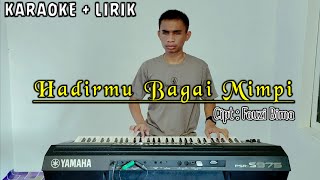 HADIRMU BAGAI MIMPI  Karaoke Lirik  ANDRI KHAN [upl. by Yaron]