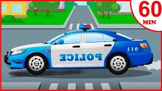 Das Polizeiautos Kinderfilme  Cartoon für Kinder  Animierter Zeichentrick in Deutsch [upl. by Fineberg]