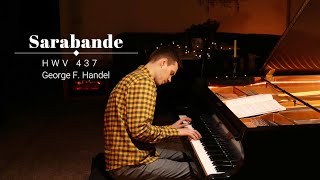 Handel Sarabande in D minor HWV 437 [upl. by Feliza]