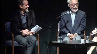 Hayao Miyazaki in Conversation with Roland Kelts [upl. by Eiromem485]