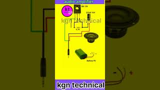 Mini audio amplifier circuit diagram shorts [upl. by Locklin16]