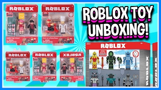 ROBLOX SENT ME A PACKAGE  Roblox Toys Unboxing Blind Boxes  Roblox Toy Figures Opening amp Review [upl. by Elleirua50]