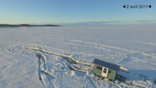 Cabanes de pèche en drone [upl. by Jarrid814]