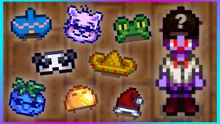 How to Get EVERY HAT in Stardew Valley [upl. by Decca193]