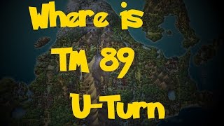 Where Is TM 89  UTurn Location 1 Pokemon DiamondPearlPlatinum [upl. by Leavitt]