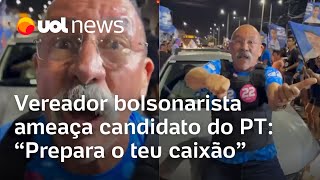 Vereador bolsonarista ameaça Evandro Leitão candidato do PT em Fortaleza Prepara teu caixão [upl. by Zoa]