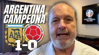 ARGENTINA CAMPEONA  Argentina vs Colombia  Copa América 2024 [upl. by Bak]