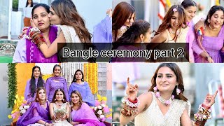 Bangle Ceremoney Final Part  Prabh Nishan  Prabhnishandaviah  Prabh Kaur  Part 2 [upl. by Neerhtak]