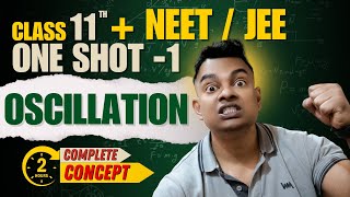 L1 Master Oscillations amp SHM  Class 11 Physics  NEET amp JEE Preparation [upl. by Sielen]