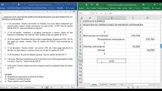 Registro de operaciones en moneda extranjera [upl. by Nos]