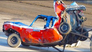 Banger Racing BIGGEST CRASHES of 2022 Hardest Hits Compilation [upl. by Nerahs]