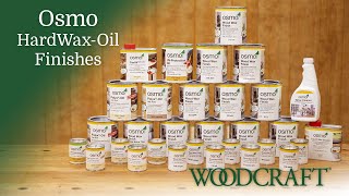 Osmo has a HardwaxOil Finish For All of Your Projects [upl. by Esadnac]