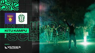 Kitu kampu  Behind the scenes  Dainava  Žalgiris  Čempionų pasitikimas [upl. by Elawalo442]