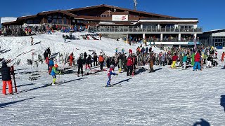 Skifahren am Hintertuxer Gletscher  Österreich [upl. by Elrebma]