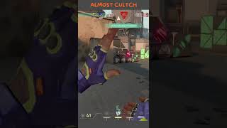 ALMOST CLUTCH valorant valorantclips gaming [upl. by Maximilian931]