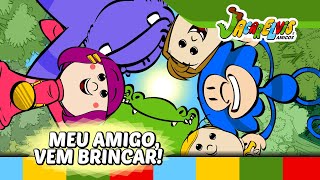 Música Infantil quotMeu Amigo Vem Brincarquot  Jacarelvis e Amigos [upl. by Ahsaele]