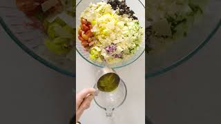 Easy Italian Chopped Salad daterracucina [upl. by Atirhs]