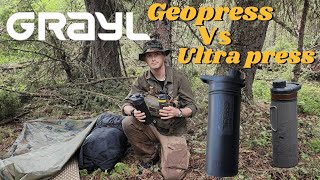 Grayl geopress vs Ultra press [upl. by Brookner]