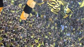 BVB  FC Augsburg 40 Stimmung 01102011 Borussia Dortmund Tore amp Highlights [upl. by Etennaej]