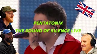 Pentatonix  The Sound of Silence Live REACTION  OFFICE BLOKES REACT [upl. by Derwon]