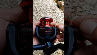 how to spool a spinning reel [upl. by Aihsinyt]