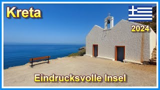 Kreta 2024  Eindrucksvolle Insel  4K [upl. by Aneehsor]