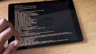 Alpine linux ipad  installing c python make node npm nvm [upl. by Aisnetroh]