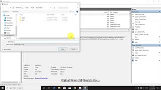 MSI® HOWTO export event viewer log for troubleshooting [upl. by Ettener996]