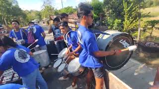 TAPAZ CAPIZ PHILIPPINES  MOTORCADE IN BRGY CAMBURANAN FIESTA  D ECHELON BAND [upl. by Paschasia]