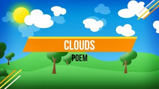 Clouds Lyrical Video  English Nursery Rhymes Full Lyrics For Kids  PoemVentures [upl. by Susannah]