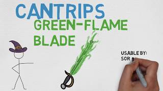 CANTRIP 14 GreenFlame Blade 5E [upl. by Attwood]