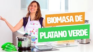 Biomasa de plátano verde para qué sirve y cómo prepararla [upl. by Einnek805]