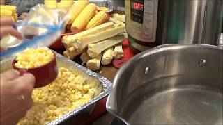 Absolute Easiest Way to Freeze Fresh Sweet Corn Off the Cob  16 Bags of Corn EASY [upl. by Christiane]