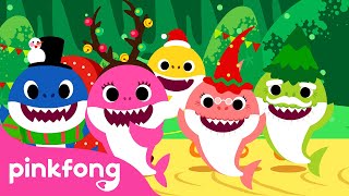 Christmas Sharks  Christmas Carols  Pinkfong Songs for Children [upl. by Rosie339]