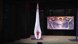 Aerial Silks  Anastasia Marianska  Aerialist Championship [upl. by Anaitit570]