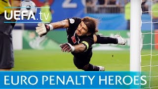 Best EURO penalty shootout saves Schmeichel Seaman and Casillas [upl. by Baxy584]