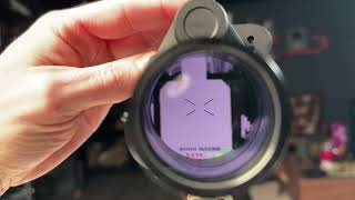 Triton StarStrike Series Night Vision Optics How to Change the Digital Reticles [upl. by Elaynad]