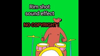 Stage Comedy Rim Shot sound effect for video no copyright [upl. by Nosnevets]