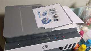 Hp Smart Tank 750 testing 第二部 [upl. by Arihday]